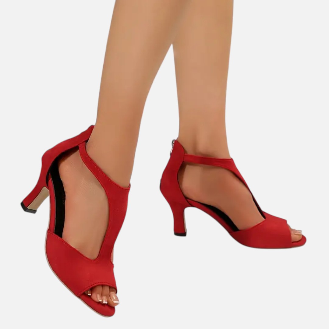 Mivora London | Women’s Elegant Heeled Sandals with Gentle Support