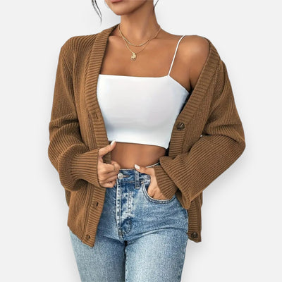 Mivora London | Women’s Luxe Knit Cardigan – Effortless Style