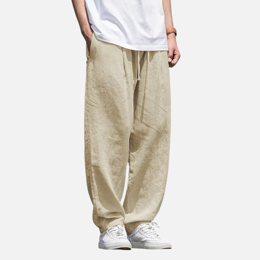 Mivora London | Men’s Baggy Summer Trousers