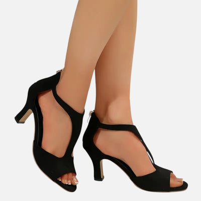Mivora London | Women’s Elegant Heeled Sandals with Gentle Support