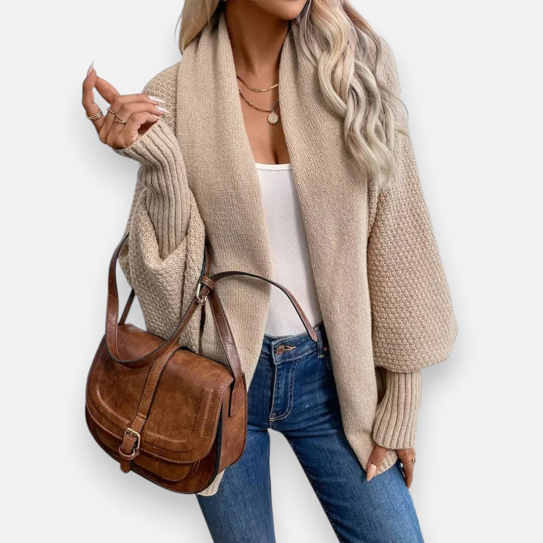 Mivora London | Women’s Shawl-Lapel Cardigan – Stylish Everyday Wear
