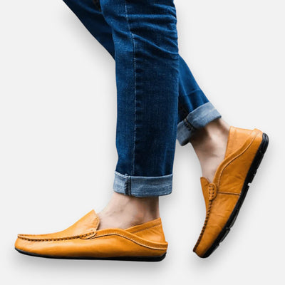 Mivora London | Men’s Tuscan Moccasins – Elegant Handcrafted Design