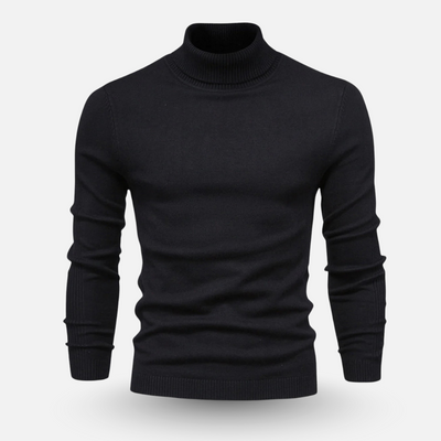 Mivora London | Men’s Classic Turtleneck Sweater – Refined Everyday Comfort