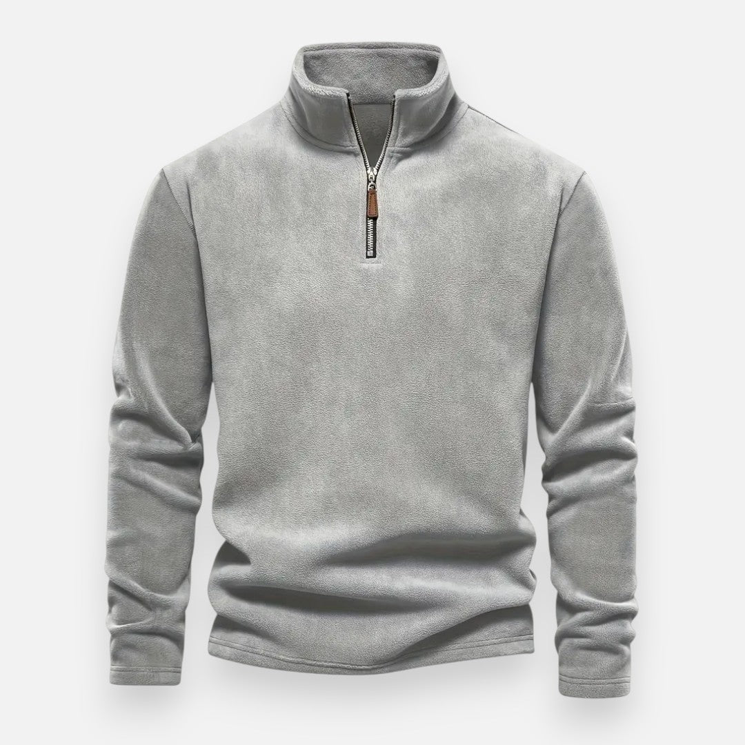 Mivora London | Men’s Velvet Sweatshirt – Comfortable Everyday Wear
