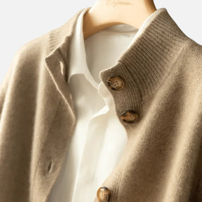 Mivora London | Women’s Cozy Soft-Touch Button-Up Cardigan Sweater