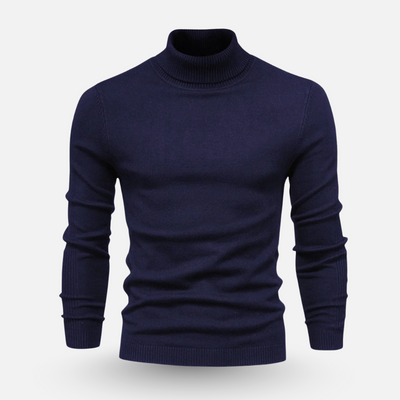 Mivora London | Men’s Classic Turtleneck Sweater – Refined Everyday Comfort