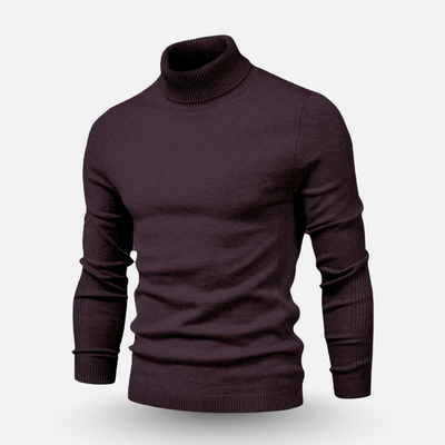 Mivora London | Men’s Classic Turtleneck Sweater – Refined Everyday Comfort