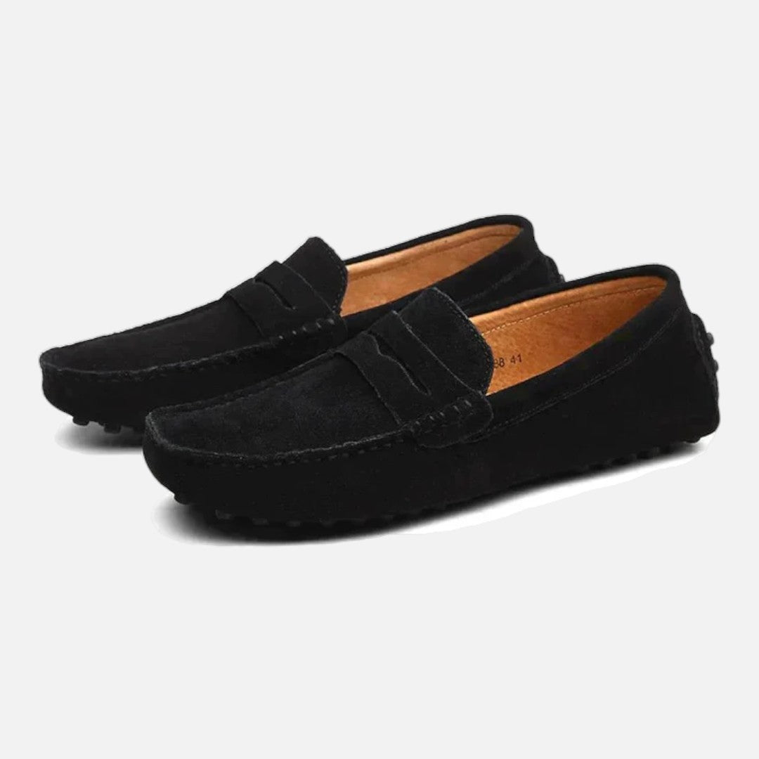 Mivora London | Men’s Classic Italian-Style Casual Slip-On Shoes with Sleek Minimal Design