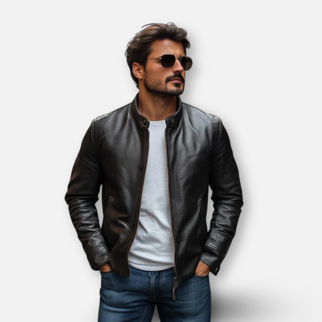 Mivora London | Men’s Tailored Collar Jacket – Refined Ease for Every Occasion