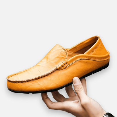 Mivora London | Men’s Tuscan Moccasins – Elegant Handcrafted Design
