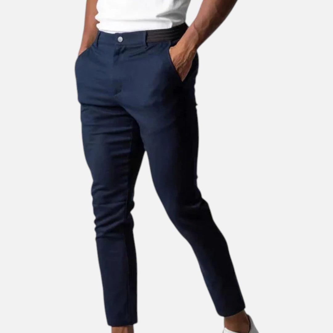 Mivora London | Men’s Slim Fit Modern Stretch Chinos With All-Day Comfort