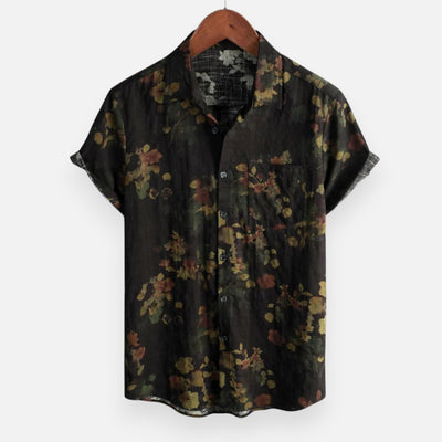 Mivora London | Men's Floral Shirt in Dusky Bloom Print