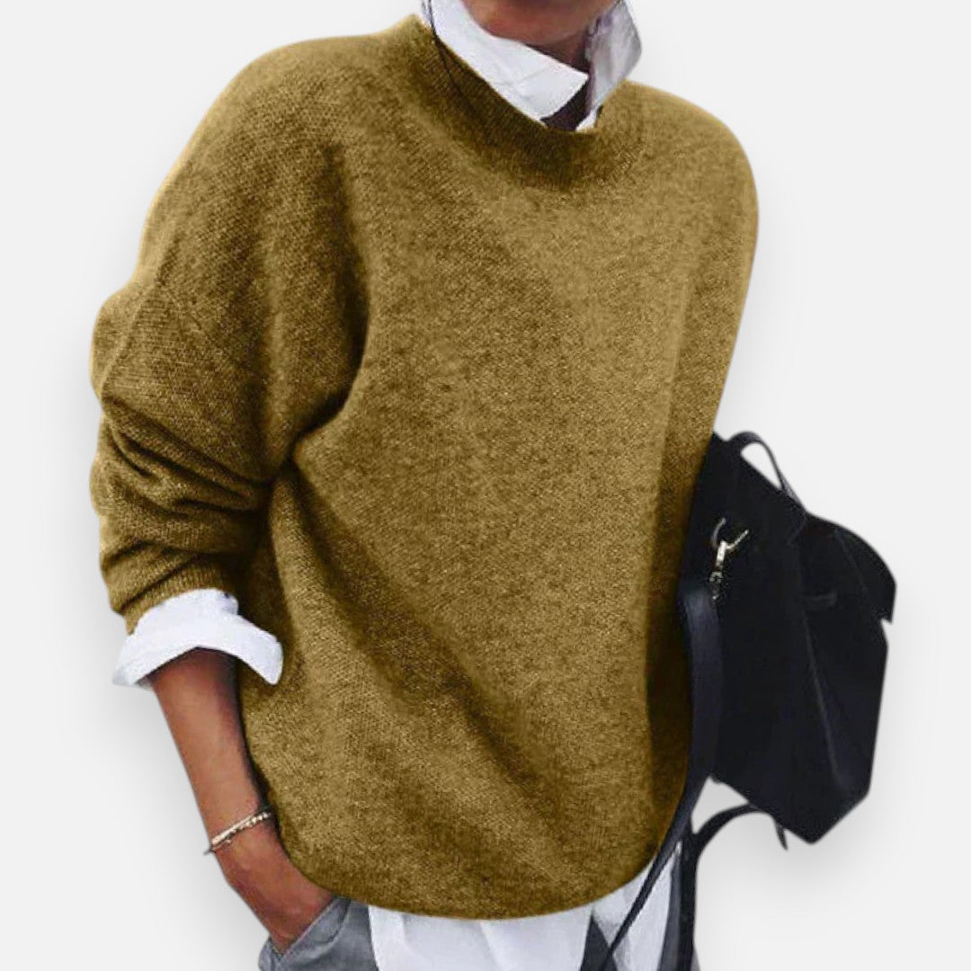 Mivora London | Women’s Soft Knit Sweater – Elegant Comfort for Every Day