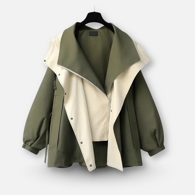 Mivora London | Women’s Oversized Trench Coat – Longline Jacket