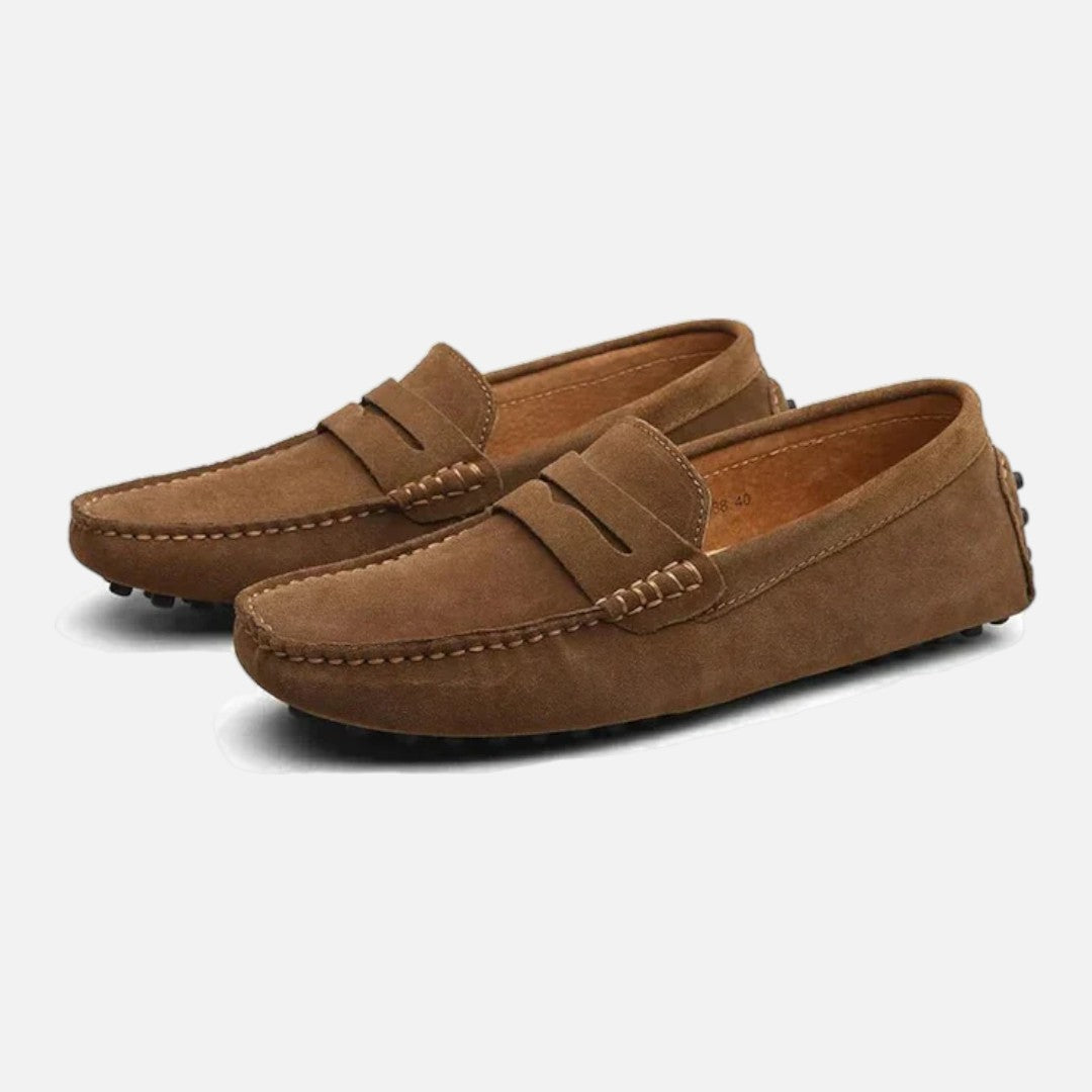 Mivora London | Men’s Classic Italian-Style Casual Slip-On Shoes with Sleek Minimal Design