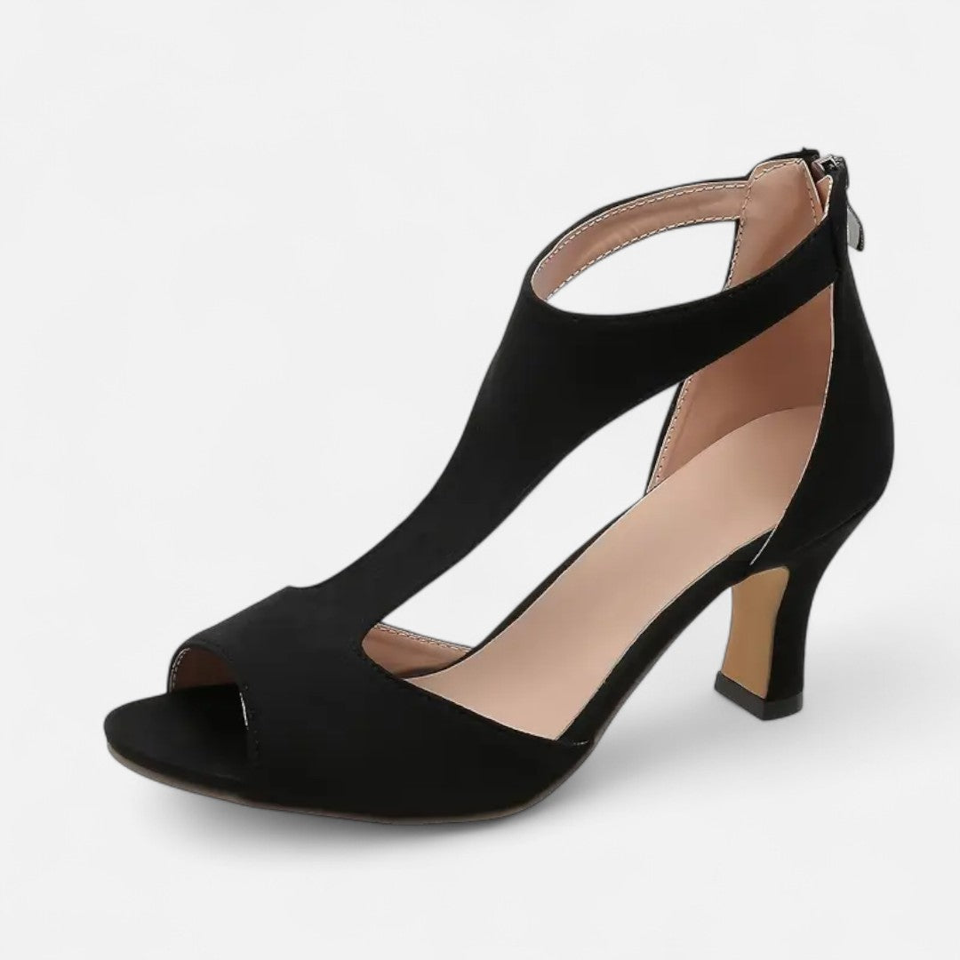 Mivora London | Women’s Elegant Heeled Sandals with Gentle Support