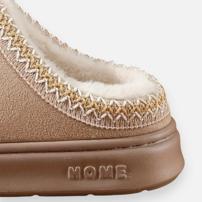 Mivora London | Women’s Slip-On Slippers – Fleece-Lined Comfort