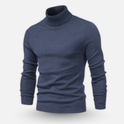Mivora London | Men’s Classic Turtleneck Sweater – Refined Everyday Comfort