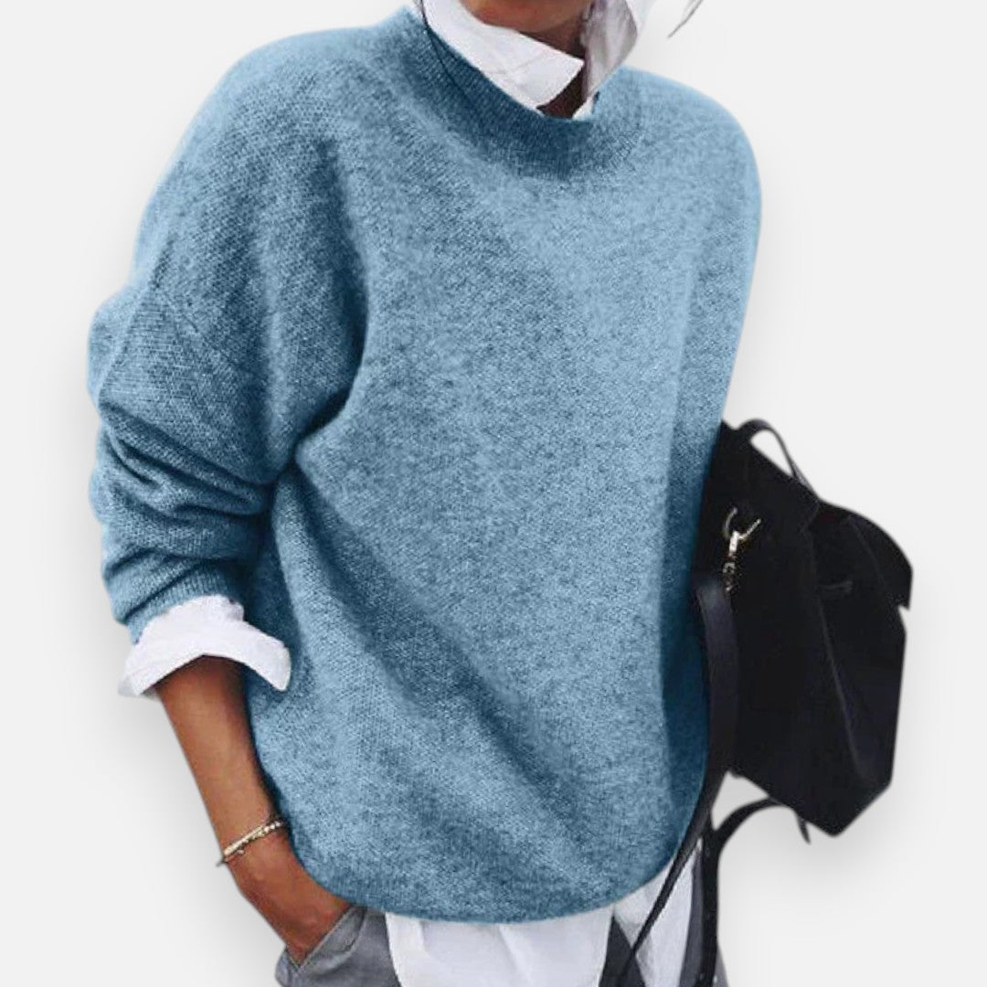 Mivora London | Women’s Soft Knit Sweater – Elegant Comfort for Every Day