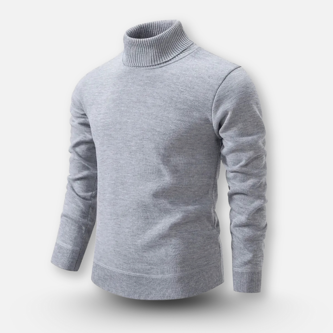 Mivora London | Men’s Classic Turtleneck – Refined Casual Wear