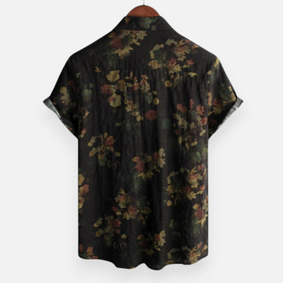 Mivora London | Men's Floral Shirt in Dusky Bloom Print