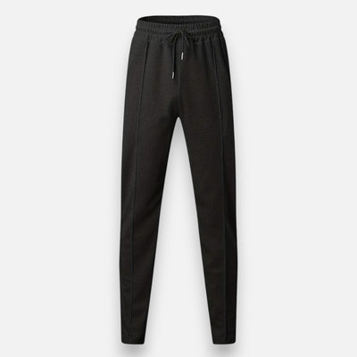 Mivora London | Men’s Waffle Knit Jogger Trousers – Slight Stretch Casual Wear