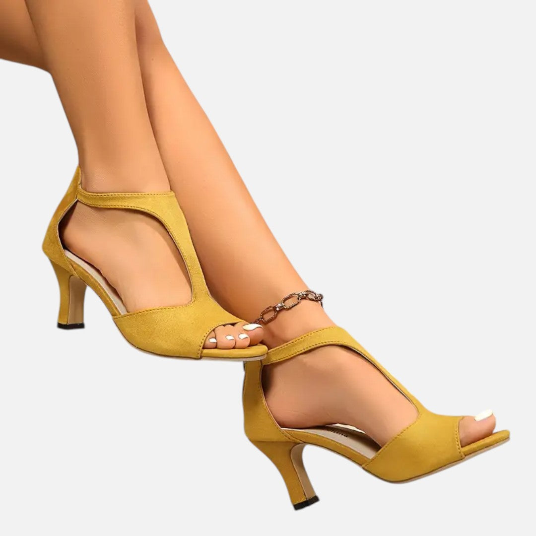 Mivora London | Women’s Elegant Heeled Sandals with Gentle Support