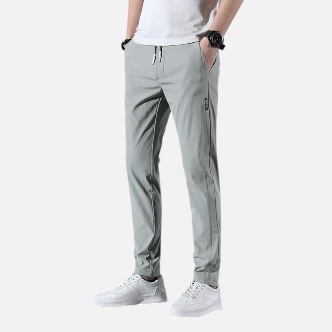 Mivora London | Men’s Lightweight Breathable Drawstring Trousers