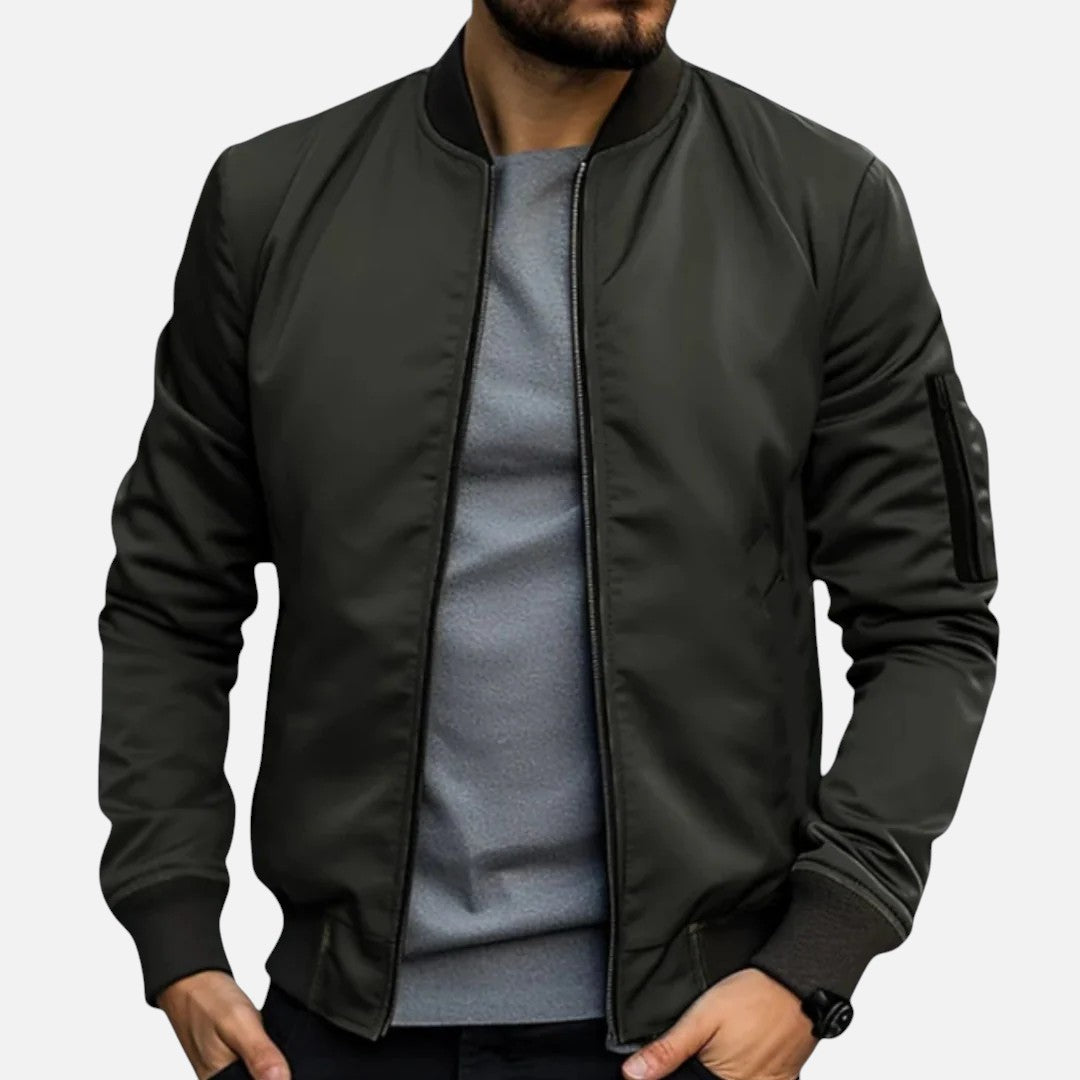 Mivora London | Men’s Trendy Slim Fit Bomber Jacket