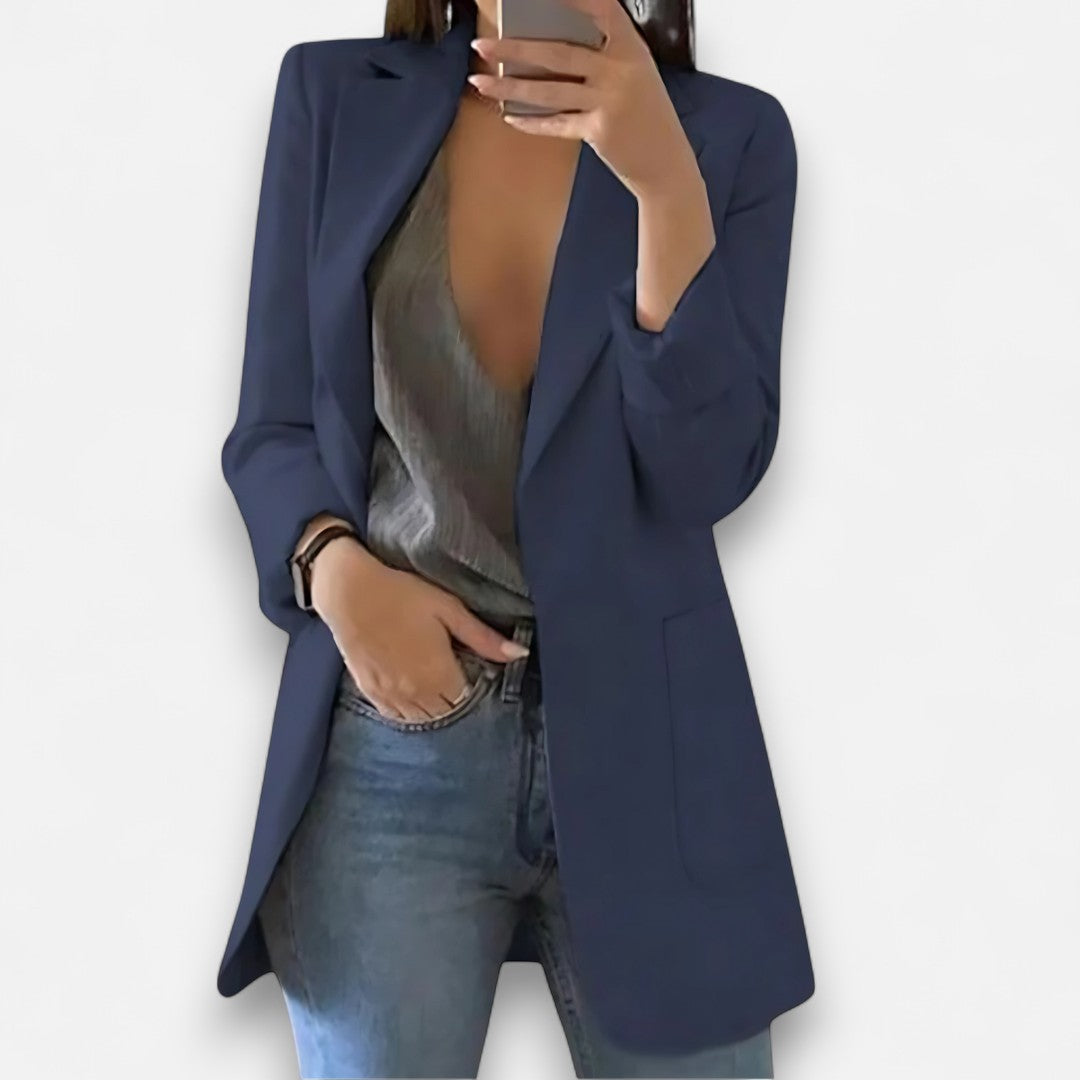 Mivora London | Women’s Elegant Tailored Blazer – Refined Office Style