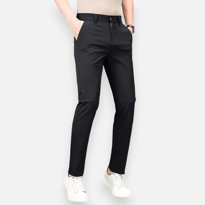 Mivora London | Men’s Slim-Fit High-Stretch Trousers