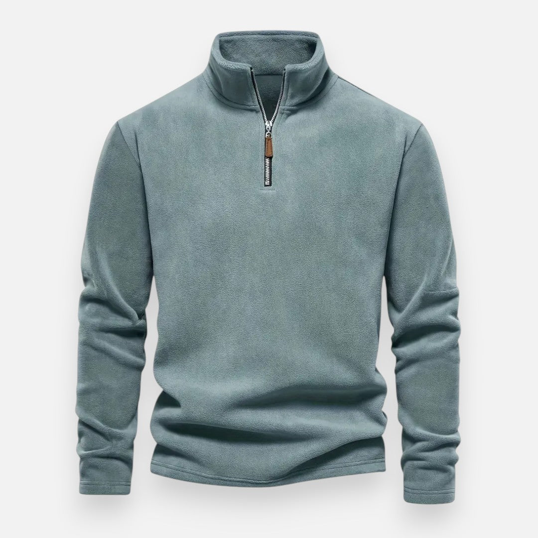 Mivora London | Men’s Velvet Sweatshirt – Comfortable Everyday Wear