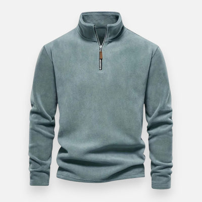 Mivora London | Men’s Velvet Sweatshirt – Comfortable Everyday Wear