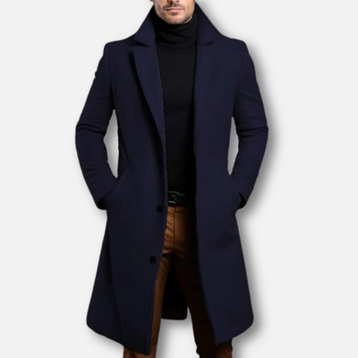 Mivora London | Men’s Overcoat – Elegant Design with Modern Style