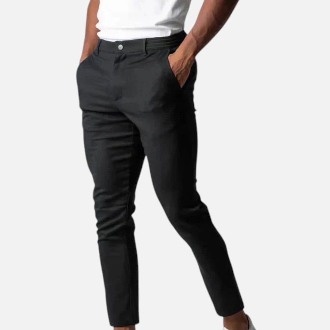 Mivora London | Men’s Slim Fit Modern Stretch Chinos With All-Day Comfort