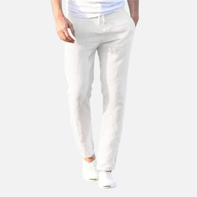 Mivora London | Men's Lightweight Casual Trousers With Relaxed Fit And Breathable Fabric