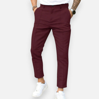 Mivora London | Men’s Tailored Leisure Trousers – Refined Comfort for Every Day