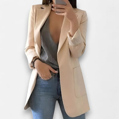 Mivora London | Women’s Elegant Tailored Blazer – Refined Office Style