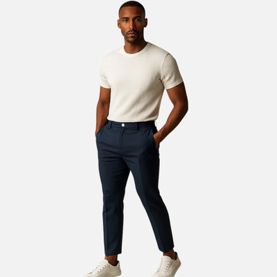 Mivora London | Men’s Slim Fit Modern Stretch Chinos With All-Day Comfort