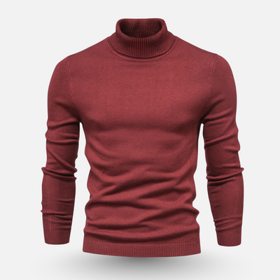 Mivora London | Men’s Classic Turtleneck Sweater – Refined Everyday Comfort