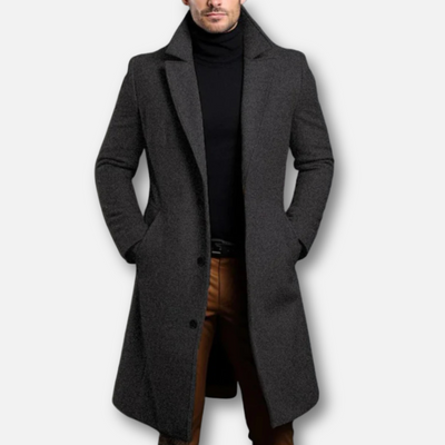 Mivora London | Men’s Overcoat – Elegant Design with Modern Style