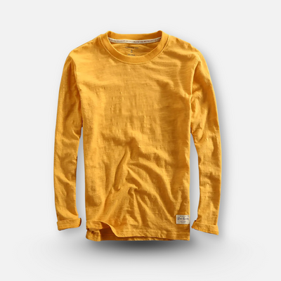 Mivora London | Men’s Long-Sleeve Shirt – Soft Casual Tailoring