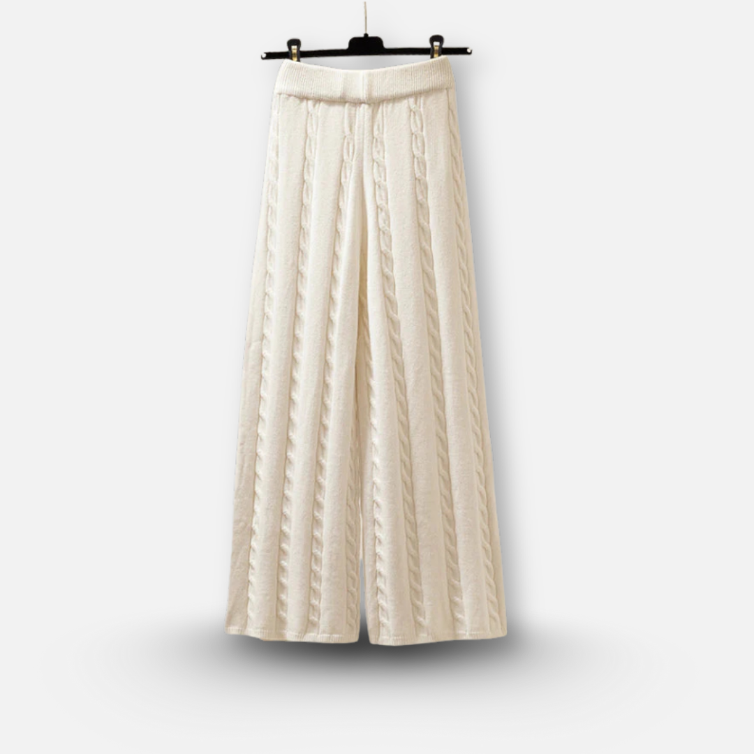 Mivora London | Women’s Elegant 3-Piece Ensemble with Sweater, Vest, and Trousers