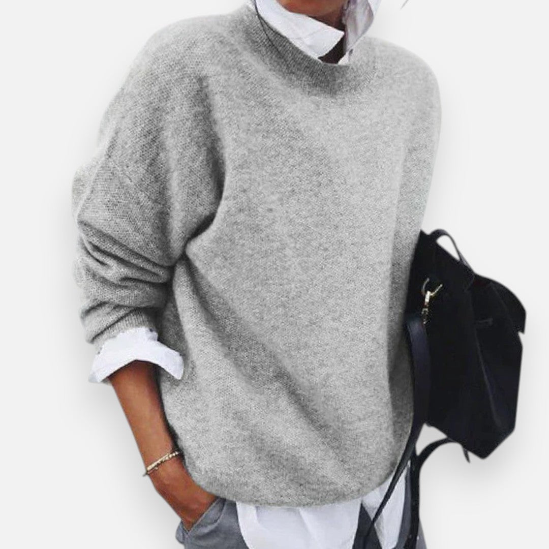 Mivora London | Women’s Soft Knit Sweater – Elegant Comfort for Every Day