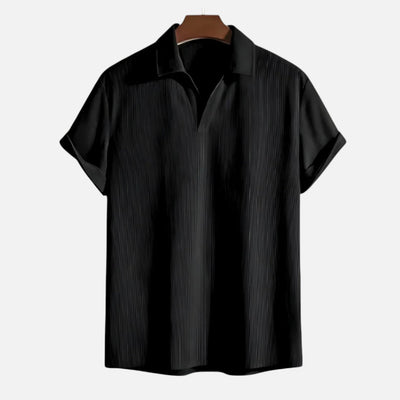 Mivora London | Men’s Ribbed Polo Shirt