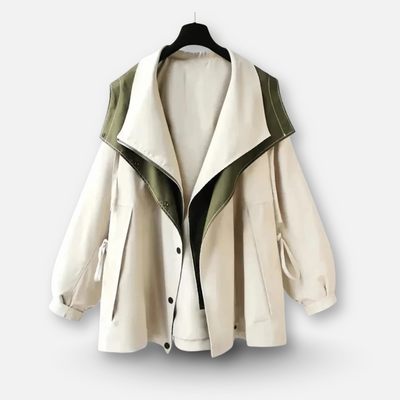 Mivora London | Women’s Oversized Trench Coat – Longline Jacket
