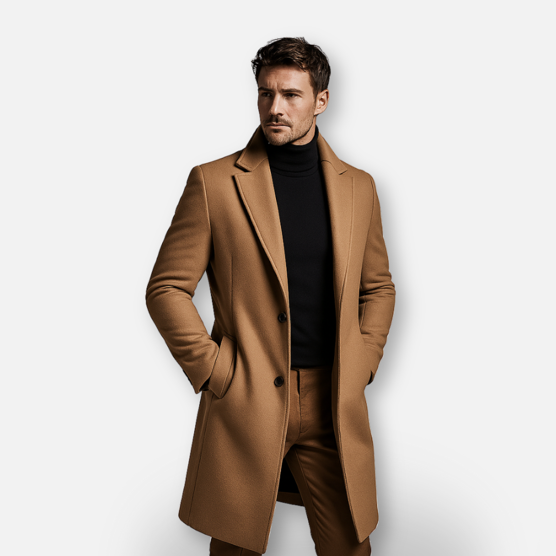 Mivora London | Men’s Overcoat – Elegant Design with Modern Style