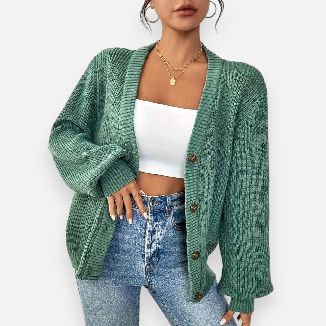 Mivora London | Women’s Luxe Knit Cardigan – Effortless Style