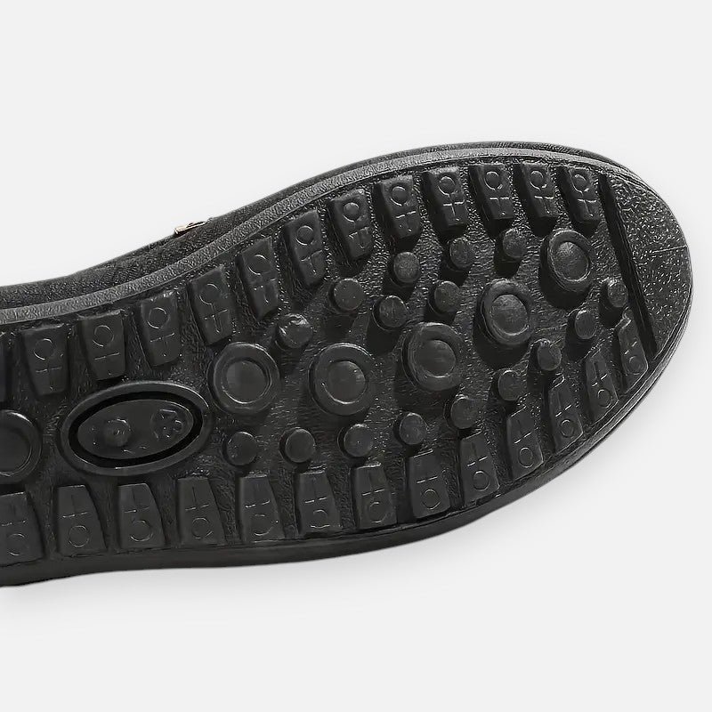 Mivora London | Men's Handcrafted Canvas Slip-On Shoes with Effortless All-Day Comfort