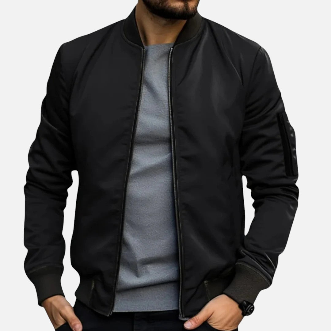 Mivora London | Men’s Trendy Slim Fit Bomber Jacket